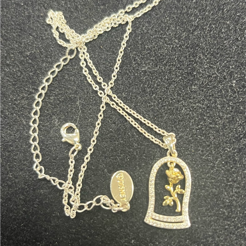 Disney Beauty And The Beast Necklace. - image 2